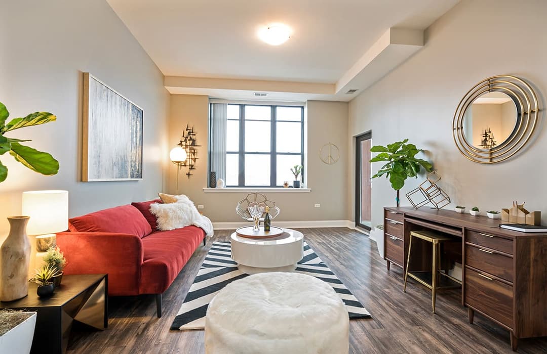 Fully furnished apartment in Chicago, Illinois